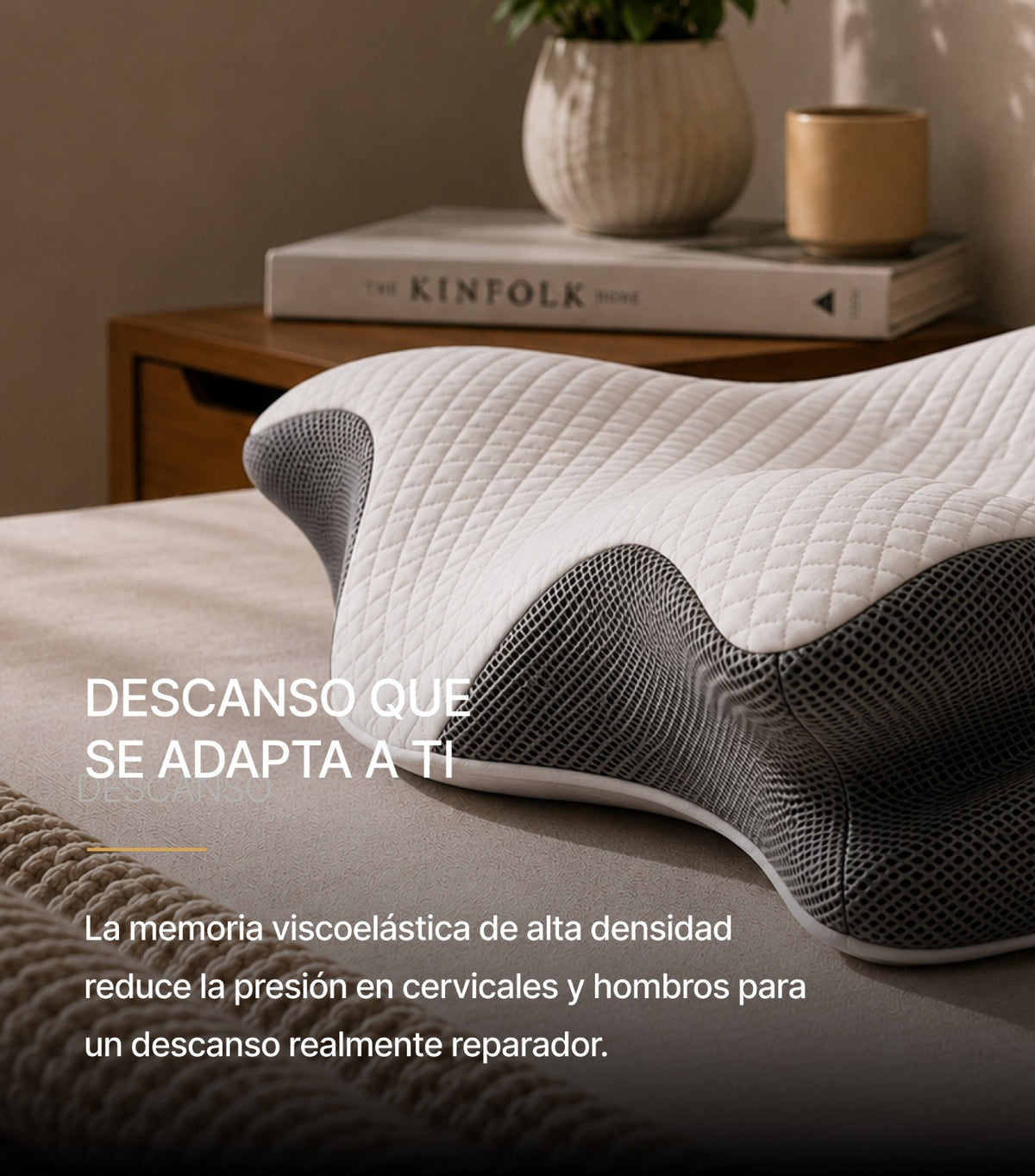 NeckCloud™ Almohada Cervical Ergonómica
