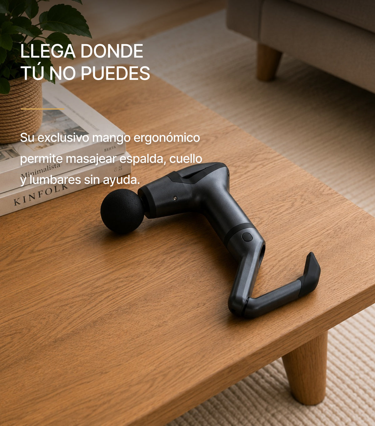 DeepRelief™ Pistola de Masaje Muscular