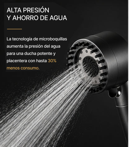 HydroFlow™ Ducha de Alta Presión con Filtro
