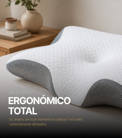 NeckCloud™ Almohada Cervical Ergonómica